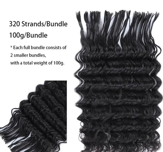 Pre-Sectioned Human braiding hair
